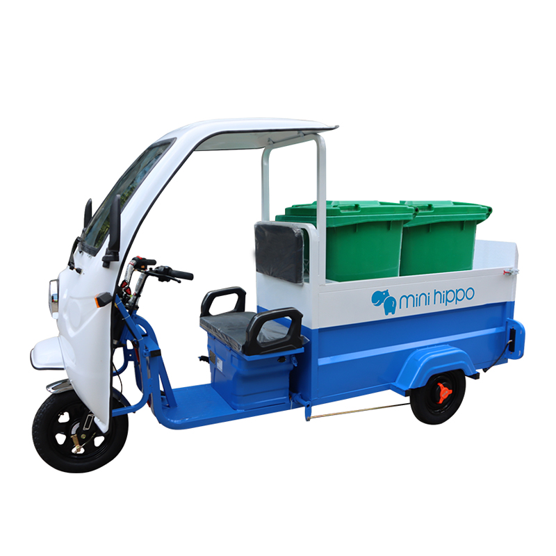 TR480B Semi-Enclosed Dual-Bin Garbage Truck